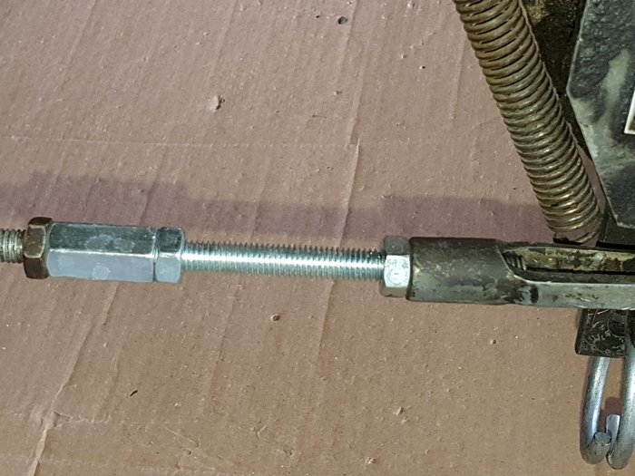 Liaison tige timon/biellette/timon