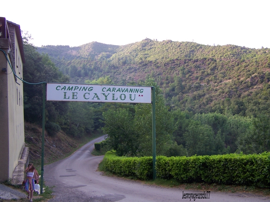 l'entrée du camping