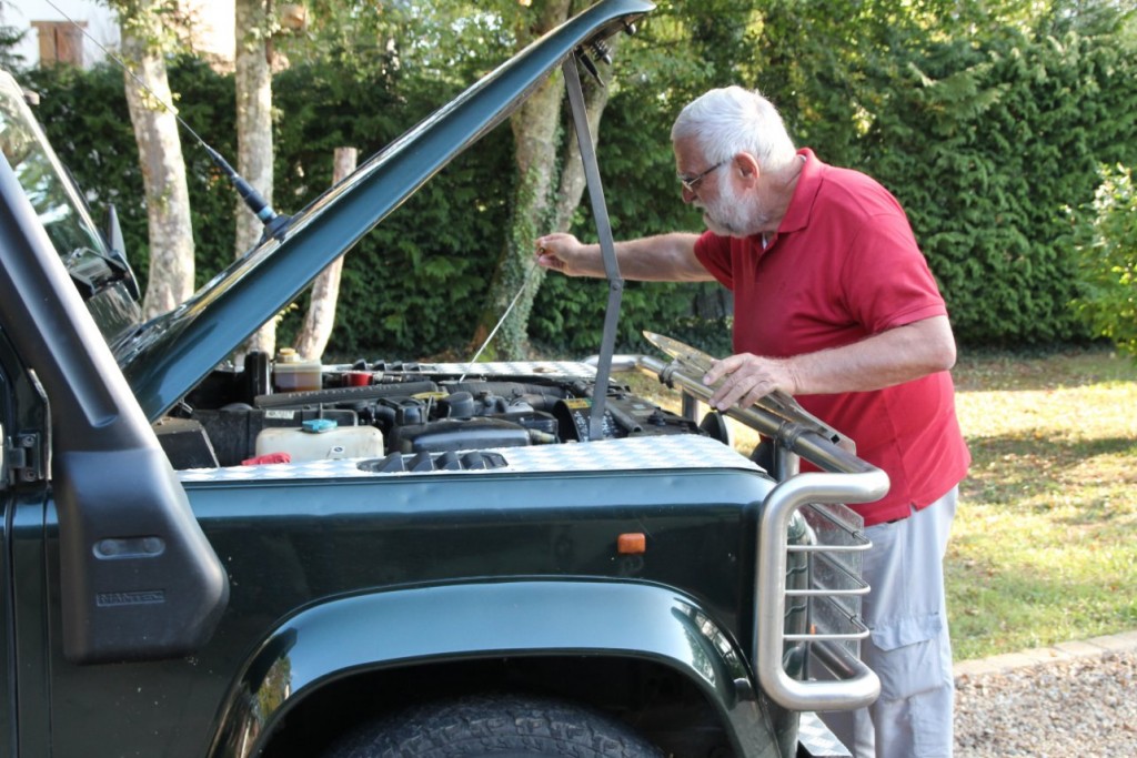 Vérification avant de partir.