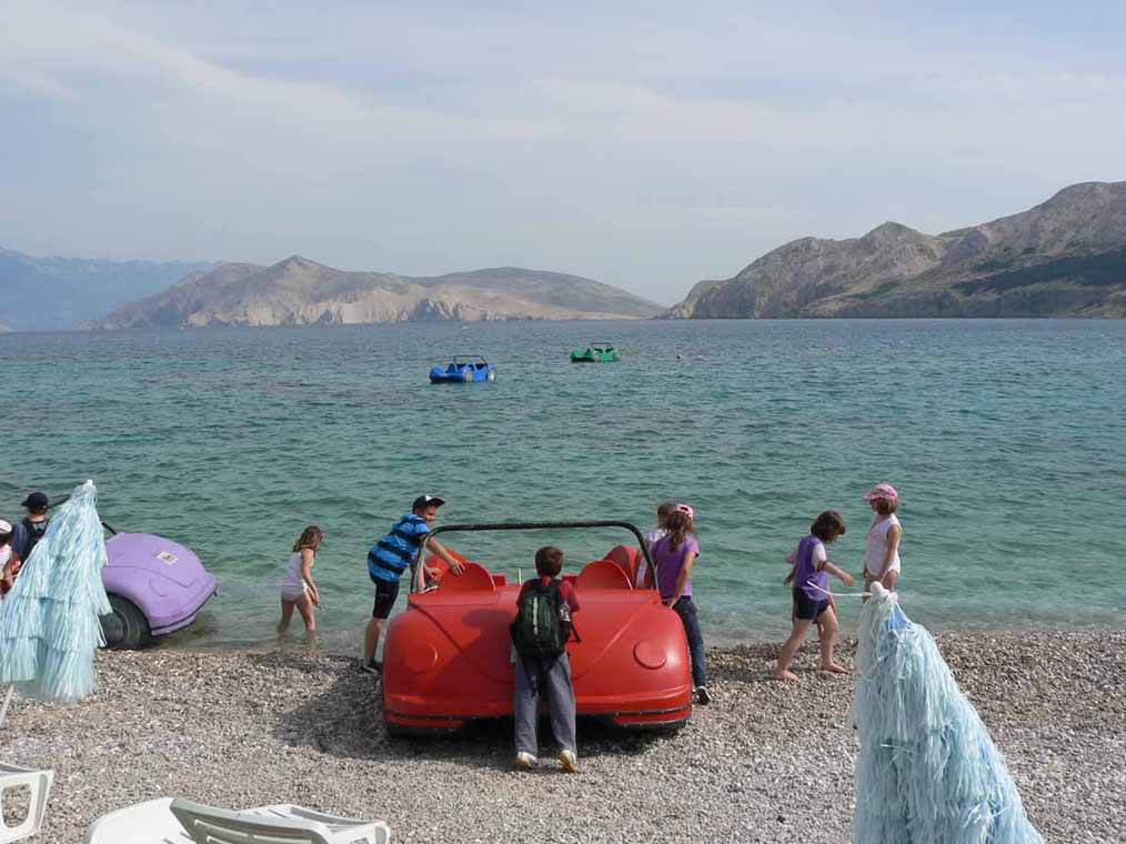 Des pédalos originaux!!