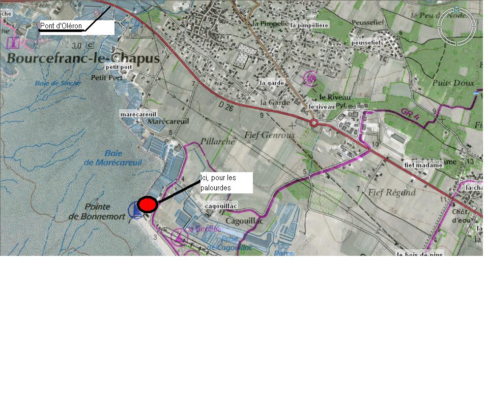 Attention cuissardes conseillées car trés vaseux.