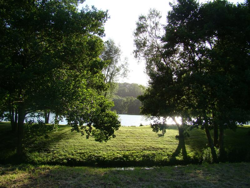 Vue depuis la caravane