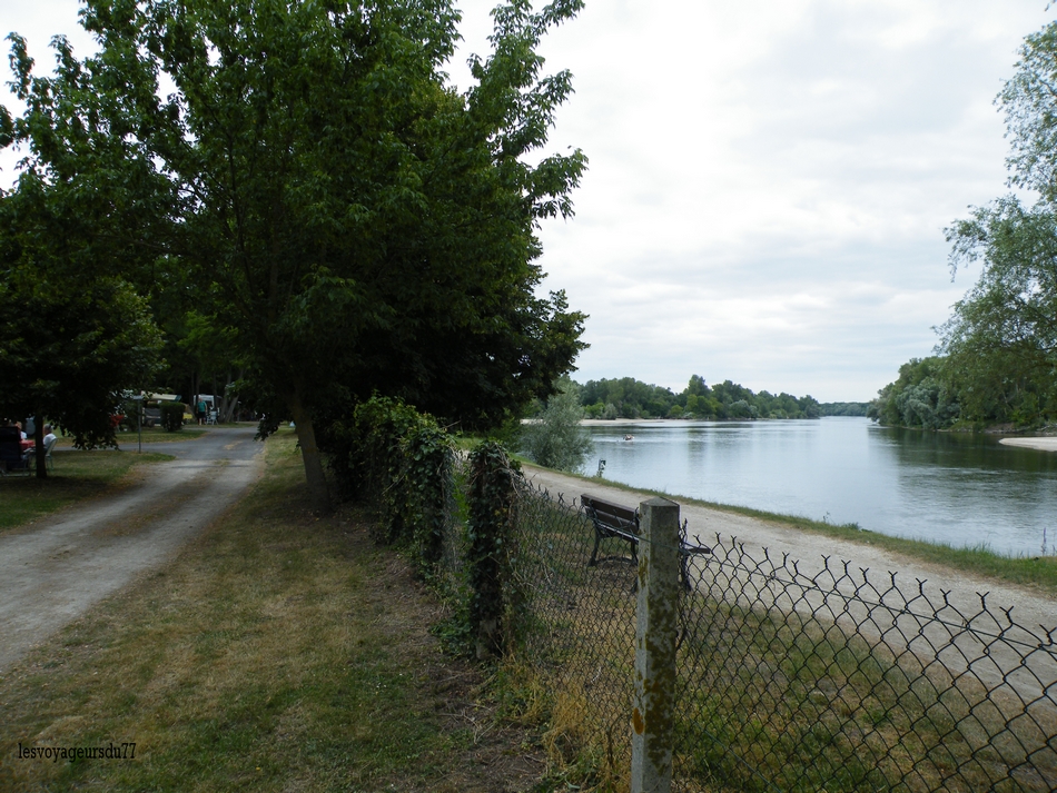 emplacement au bord de la loire