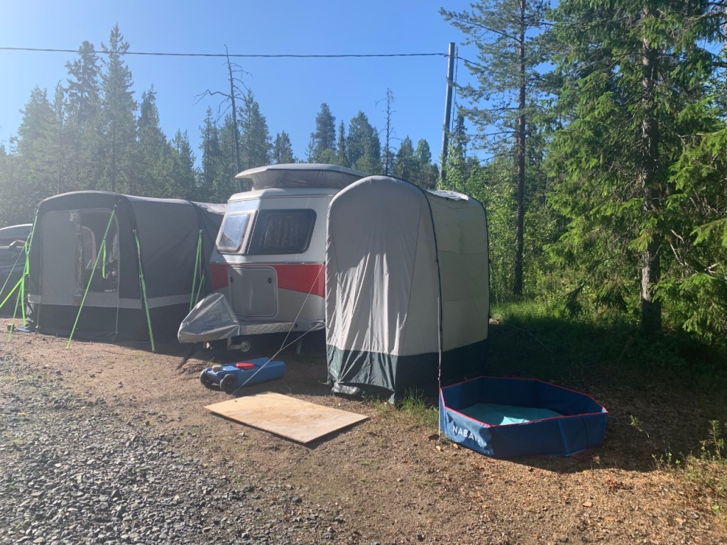 Campement nature Finlande