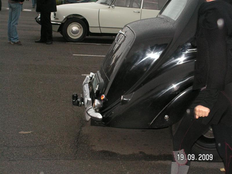 Un attelage sur une traction