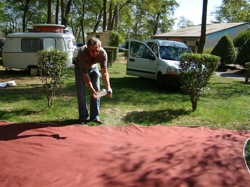 imperméabilisation ! ça bosse !!!