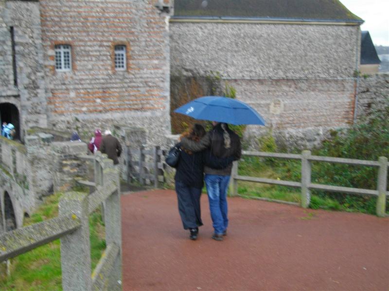 c'est la même mer que Cherbourg; Alors........