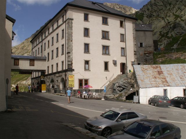 Le col du Grand St Bernard