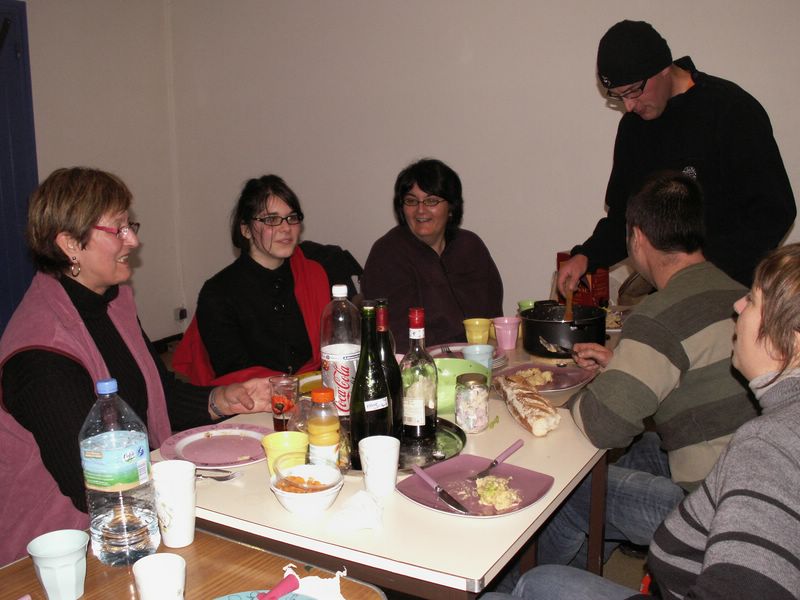 Soirée tartiflette au camping