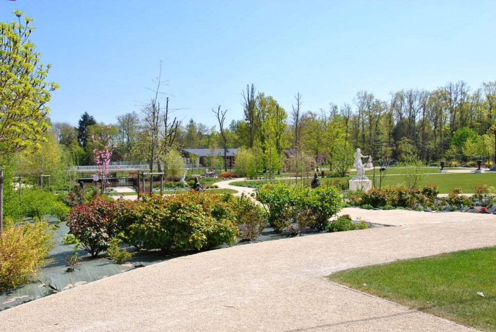 Un beau Parc dans la ville a côté....