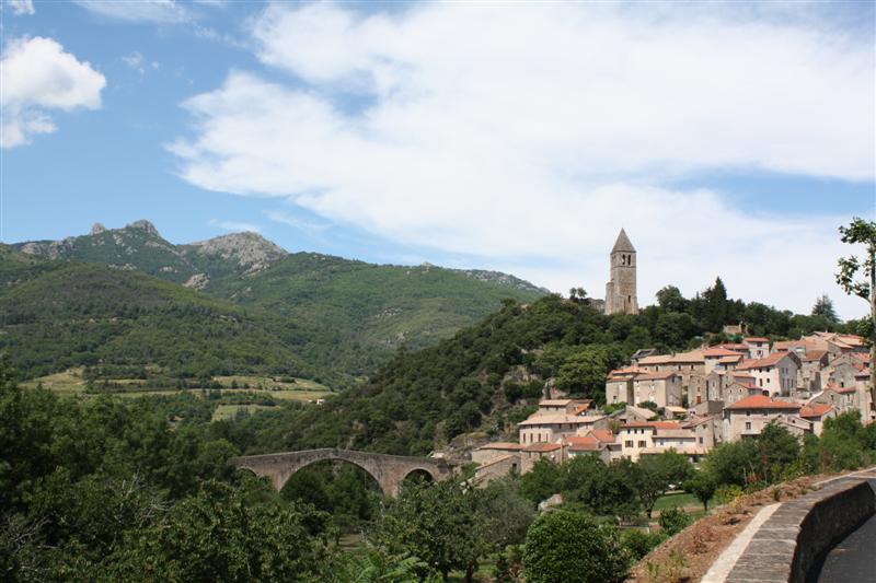 Visite du très joli village de Olargues