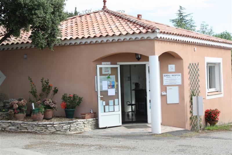 Arrivée à Laurens au superbe Camping de l'oliveraie, terme de notre 2ème étape.