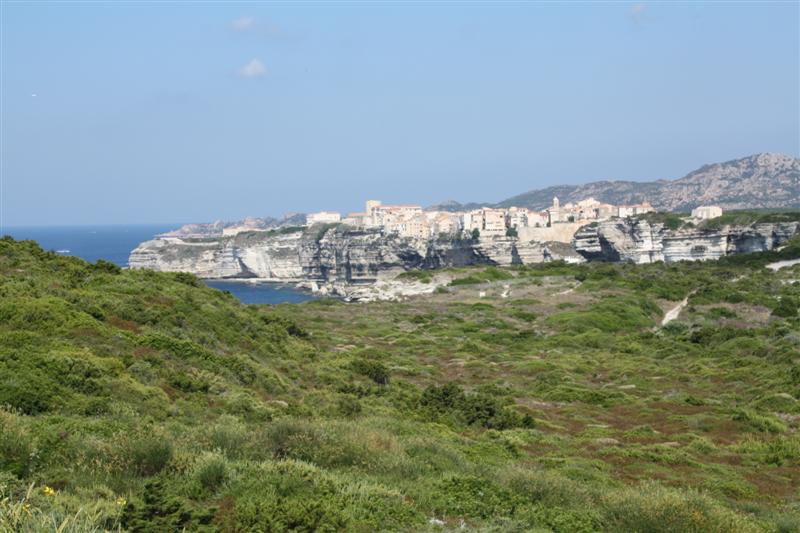 Vue de Bonifacio