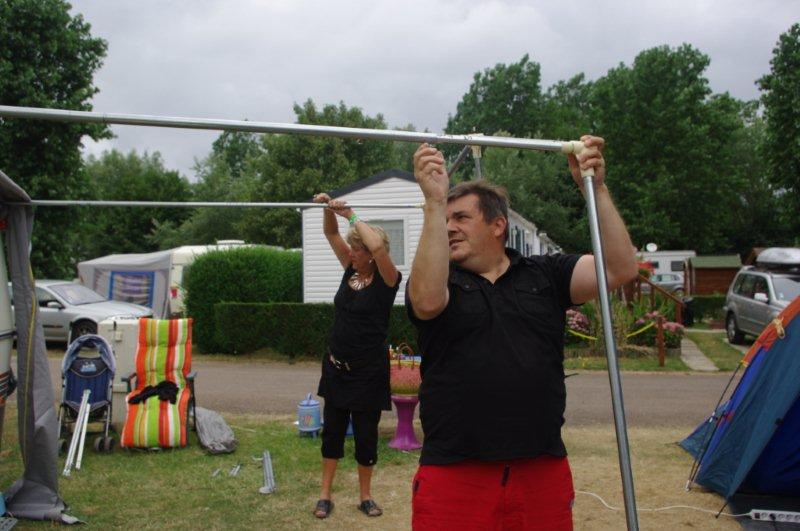 Nous sommes devenus des pro du montage de haut vent