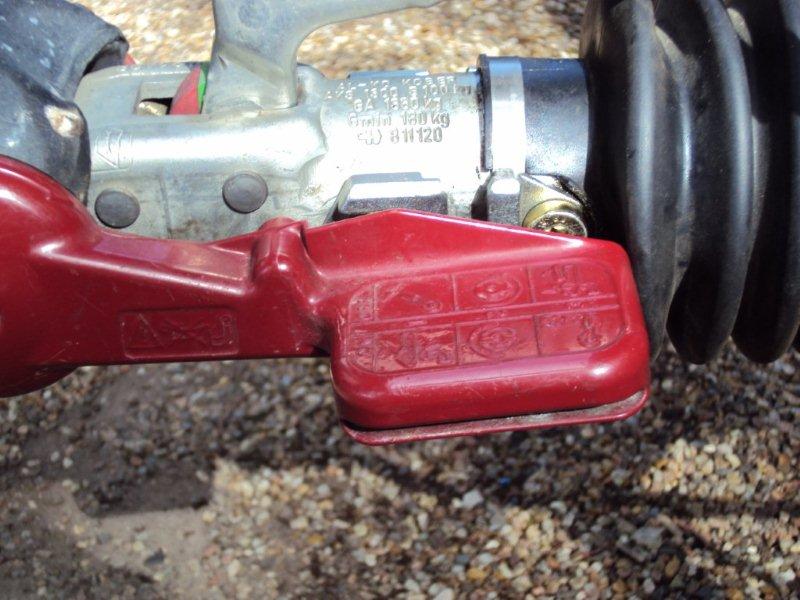 Le feuillard est bien visible sur cette photo