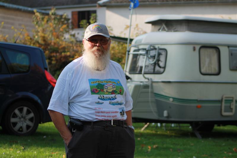 Notre Marcel ... La classe ! Tee-shirt Eriba tout à fait personnalisé !!!