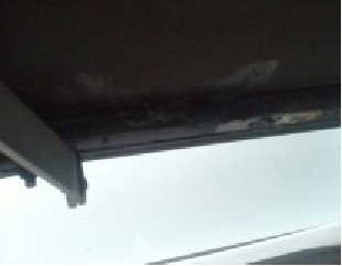 gros paquets de graisse autour de la caisse