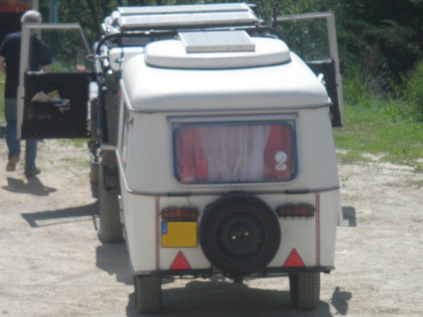 Puck surélevée vue au moment du départ