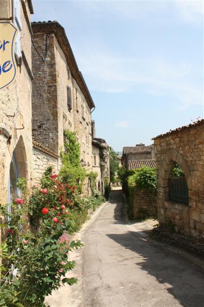Visite du village de Bruniquel