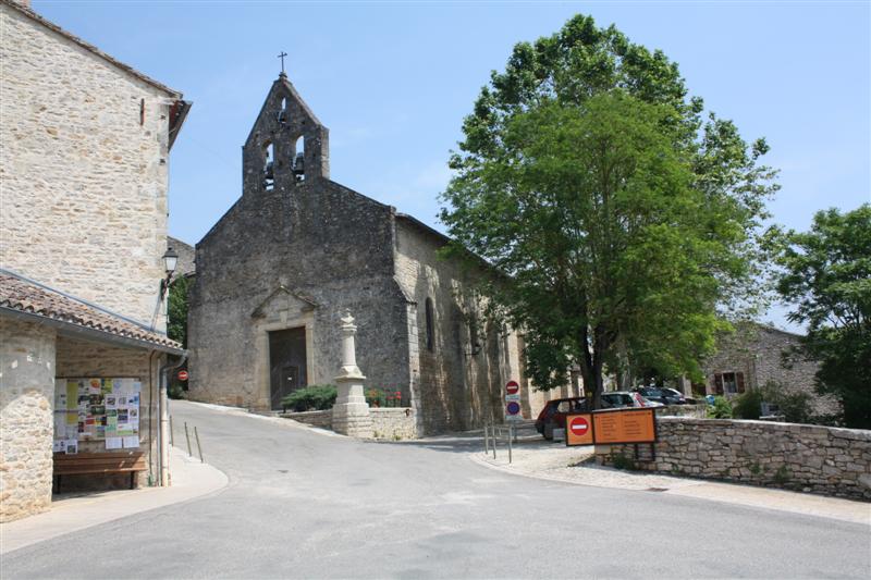 Visite du village de Bruniquel
