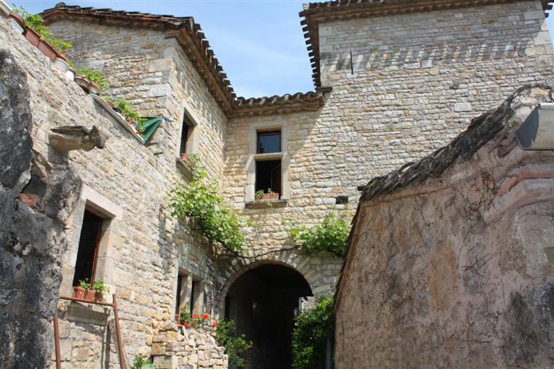 Visite du village de Bruniquel