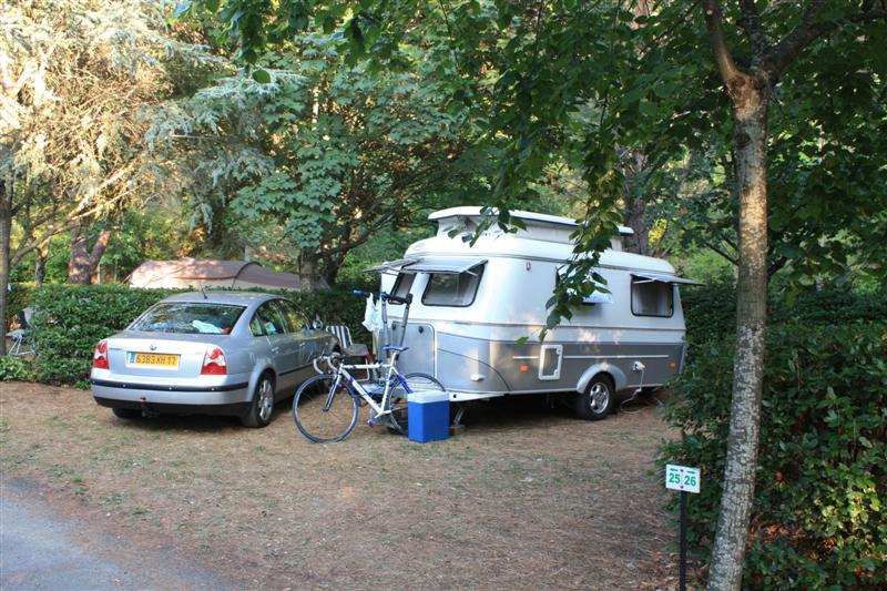 Retour sur le Continent et Etape à Prémian, au superbe camping municipal