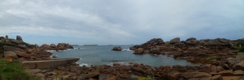 Un panorama plage de Bretagne pour le plaisir