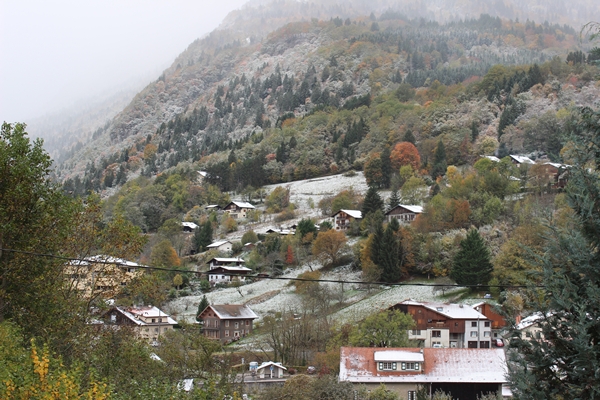 quelques léger flocon