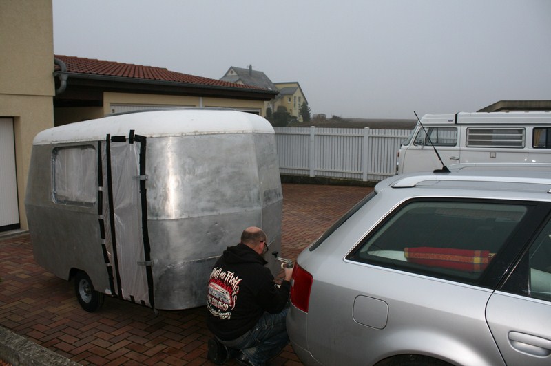 Départ chez le carrossier