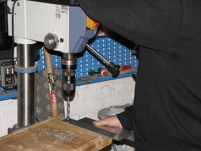 perçage des platines faites "maisons"