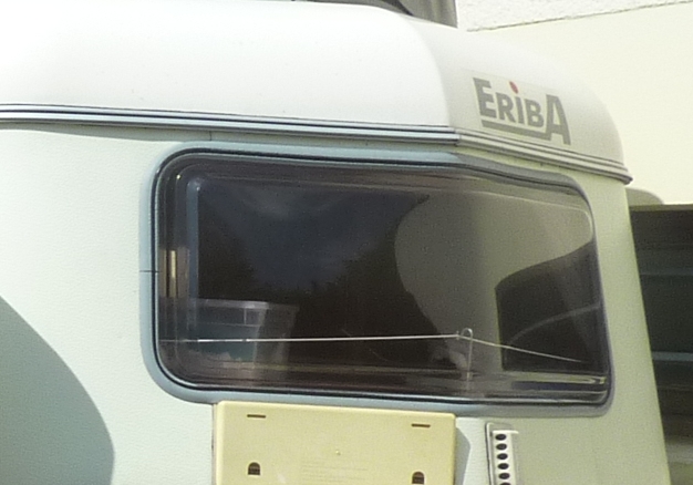 baie fixe avant Puck avec joint craquellé