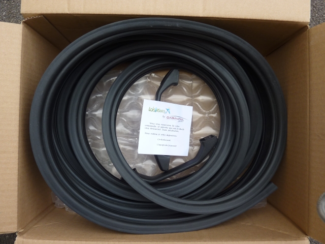 Colis reçu avec un petit mot