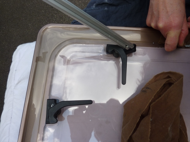 Baie parfaitement nettoyée