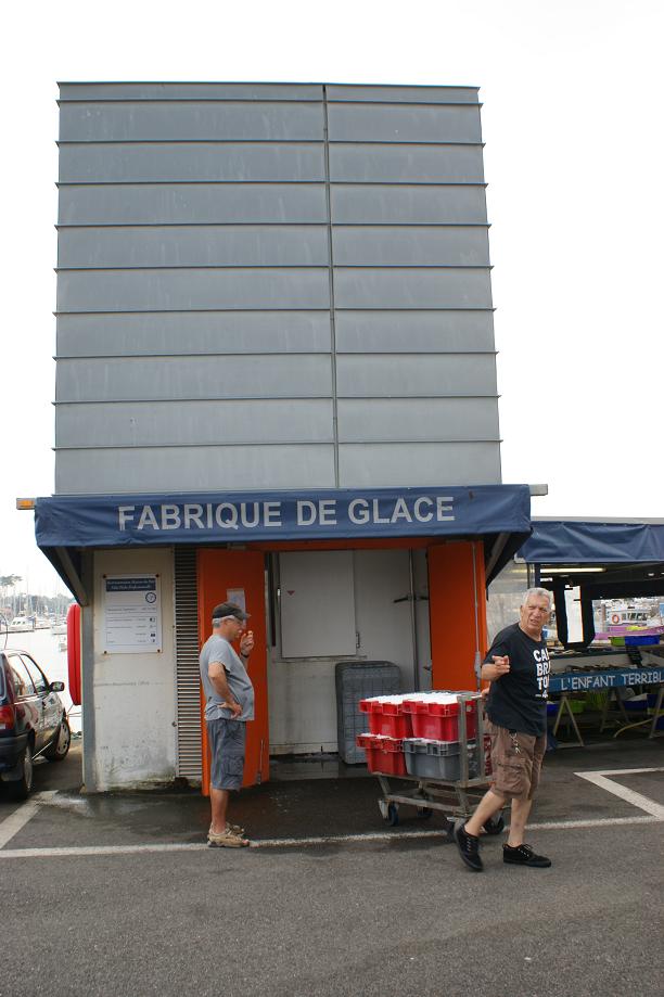 machine à glace pour les poissonniers