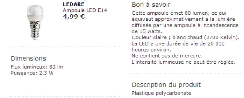 Ampoule Ledare 80 lm.JPG