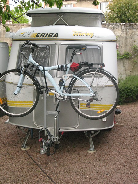 le porte velo en place