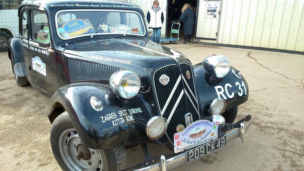 Une traction qui a vu du pays