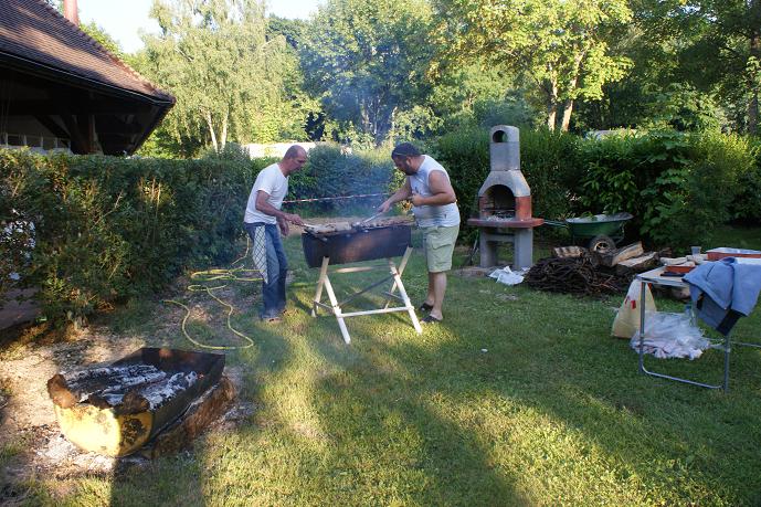 çà chauffe au barbecue