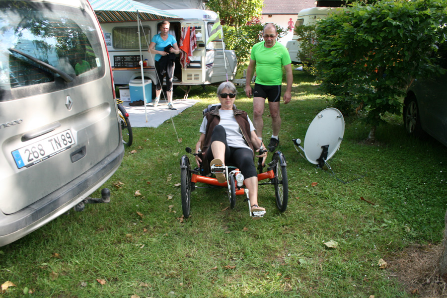 Essai d'un vélo très spécial.