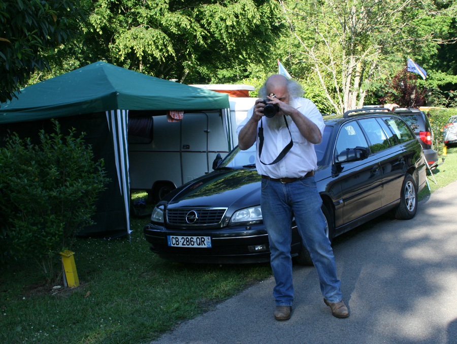 Le Chef en plein travail.