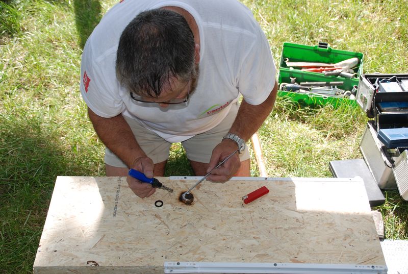soudure pour dépanner un camping cariste en détresse