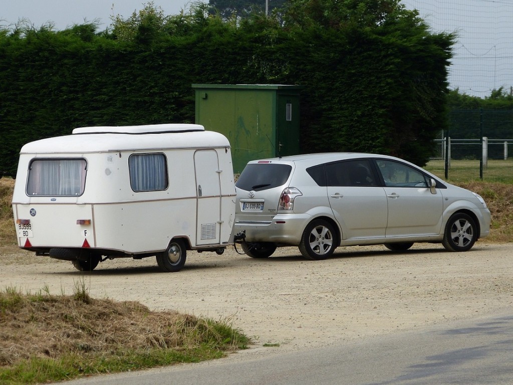 Mémère lors de nos vacances en Bretagne en 2012