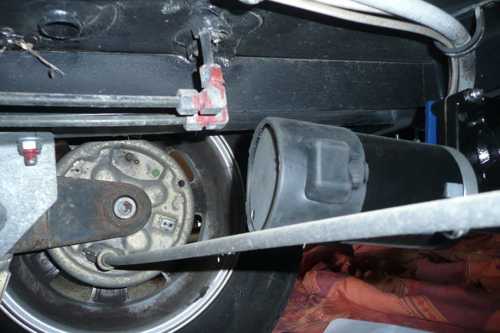 Moteur droite: attention alim. gaz