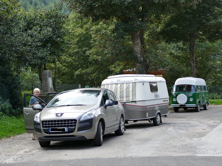 un combi dérrière une ériba,c'est beau aussi!