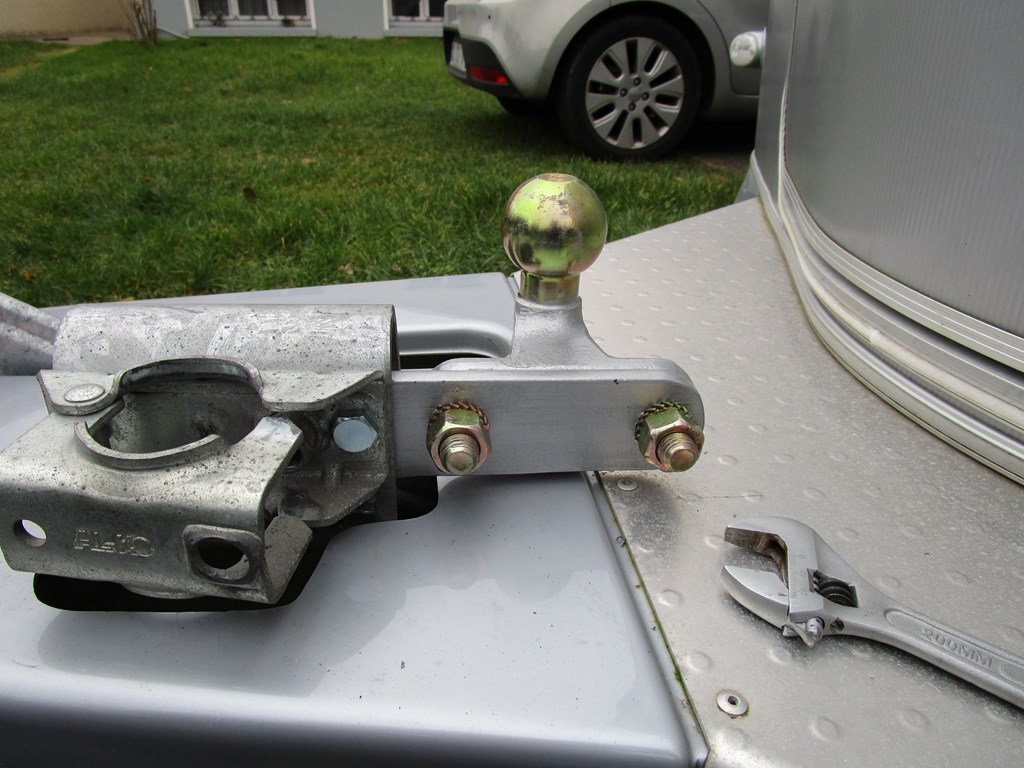 Fixation de la boule diamètre 50 mm