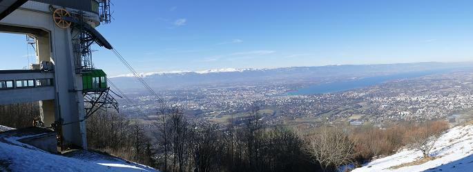 Vue du mont salève