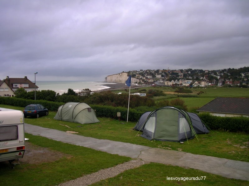 le camping avec vu sur la mer,