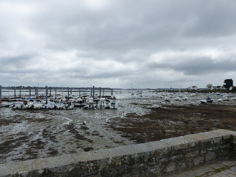 le port de locmariaquer  vers 13h00