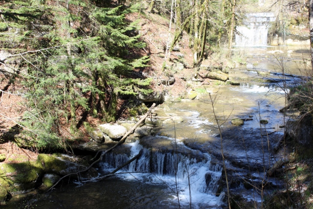 et voila tout en haut de la cascade