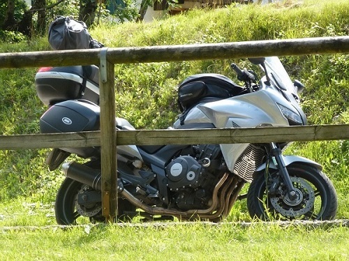 Notre moto : une HONDA 1000 CBF